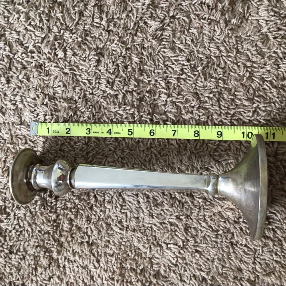 (2) Pottery Barn candle holders